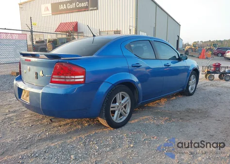 2008 Dodge Avenger Sxt from USA, damaged, VIN 1B3LC56K78N615185